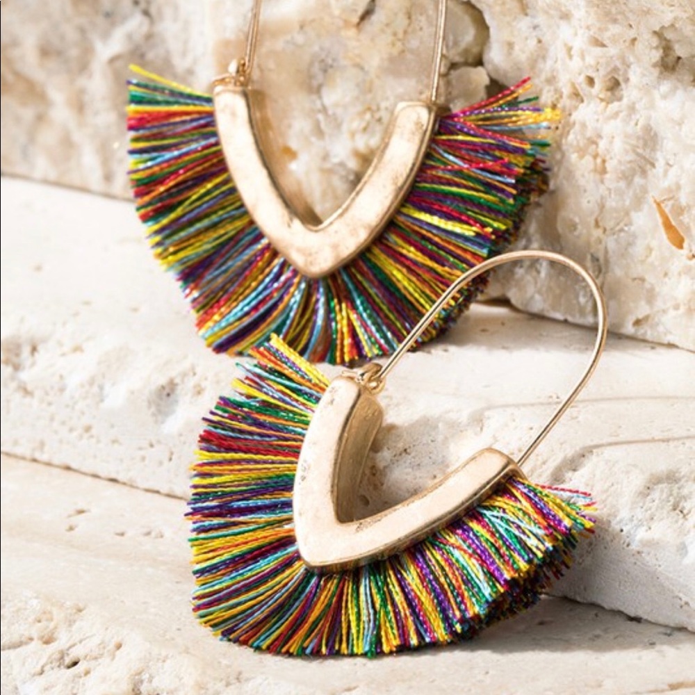 Mini tassel - multi